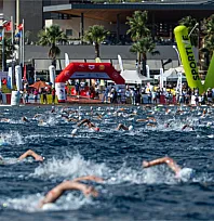 27. Uluslararası Arena AquaChallenge Yüzme Şampiyonası'nın Marmaris etabı tamamlandı