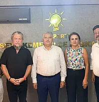 4'lü Masa, AK Parti Seydikemer İlçe Başkanı Ali Büklü'yü ziyaret etti