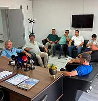 4'lü Masa'dan AK Parti Fethiye İlçe Başkanı Kadir Sarıhan'a ziyaret