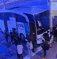8 kişinin hayatını kaybettiği kazaya karışan otobüs Isparta'dan son kez yolcu alırken görüntülendi
