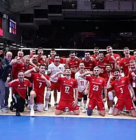 A Milli Erkek Voleybol Takımı, Milletler Ligi'nde yarın Polonya ile karşılaşacak