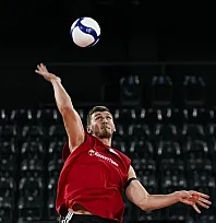 A Milli Erkek Voleybol Takımı, Almanya maçına hazır