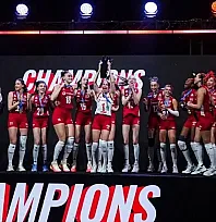 A Milli Kadın Voleybol Takımı, Milletler Ligi'nde şampiyon oldu