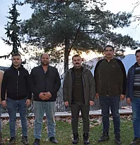 Ağla Orman İşletme Şefliği Köyceğiz Kaymakamı Kumcu'yu ağırladı