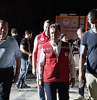 Ahmet Aras Milas'taki Orman Yangınını Yerinde İnceledi