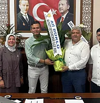 AK Parti Seydikemer İlçe Başkanı Ali Büklü'den Zabıta Haftası Ziyareti