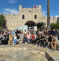 Alanyalı öğrenciler Marmaris'in tarihini keşfetti