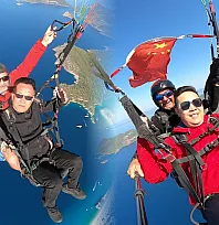 Babadağ'da Çinli Turist Bereketi