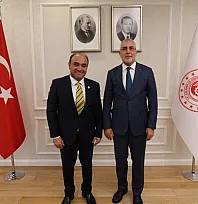 Başkan Akdenizli'den Bakan Işıkhan'a Güreş Daveti