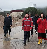 Başkan Aras, 502 Milyonluk Yol ve Altyapı Yatırımını Yerinde İnceledi