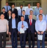 Başkan Aras, Romanya'da Kardeş Kent temaslarında bulundu
