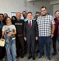 Başkan Aras, Suriye ziyaretinde Bayır-Bucak Türkmenleri ile bir araya geldi