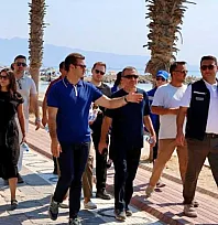 Başkan Mandalinci, Peksimet ve Bahçelievler'de incelemelerde bulundu