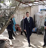 Başkan Mandalinci 'süper babaanne' olarak tanınan Gülsiye Duran'ı ziyaret etti