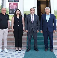 Başsavcı Ünlüer'e Hayırlı Olsun Ziyareti