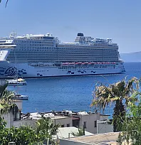 Bodrum'a 1532 yolcu ile geldi