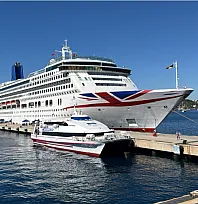 Bodrum'a 'Aurora' kruvaziyeriyle 1814 turist geldi