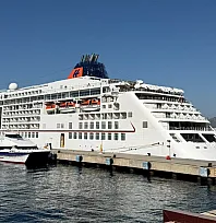 Bodrum'a 'Europa 2' kruvaziyeriyle 480 turist geldi