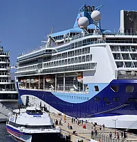 Bodrum'a iki gemiyle 2 bin 484 turist geldi