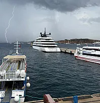 Bodrum'a kruvaziyerle 100 turist geldi
