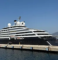 Bodrum'a 'Scenic Eclipse 2' kruvaziyeriyle 218 turist geldi
