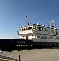 Bodrum'a üç kruvaziyer gemisiyle 650 turist geldi