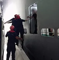 Bodrum Açıklarında Yaralanan Gemi Personeli Tahliye Edildi