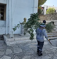 Bodrum Belediyesi'nden okullara bakım ve onarım desteği