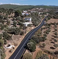 Bodrum Çamlık Mahallesi'nin yolları yenilendi