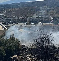 Bodrum'da alevler makilik alana yayıldı