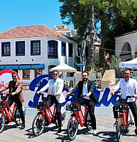 Bodrum'da Elektrikli Bisiklet Paylaşım Sistemi için imzalar atıldı