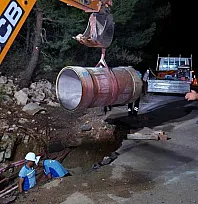 Bodrum'da Eski Hat Arızası Gece Mesaisiyle Giderildi