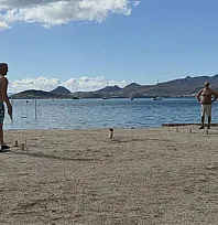 Bodrum'da güneşi gören denize koştu
