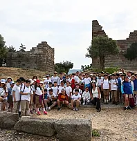 Bodrum'da kültürel mirasla iç içe bir eğitim yılı