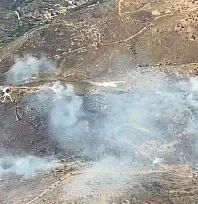 Bodrum'da makilik yangını devam ediyor