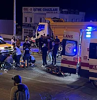 Bodrum'da motosikletin çarptığı yaya hayatını kaybetti