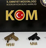 Bodrum'da Ruhsatsız Silah Operasyonu: 4 Şüpheli Yakalandı