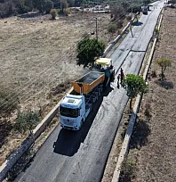 Bodrum'da yol çalışmaları dört mahallede sürüyor