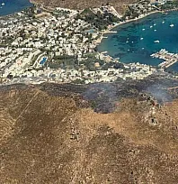 Bodrum'daki yangın kontrol altına alındı