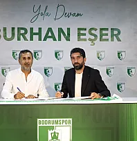 Bodrum FK, Burhan Eşer ile yola devam kararı aldı