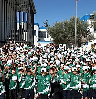Bodrum FK'dan öğrencilere yeşil beyaz sürpriz