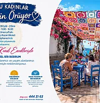 Bodrum'un sokakları, kadınların el emeğiyle renkleniyor