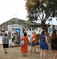 Bodrum'un yeni fotoğraf durakları ilgi görüyor