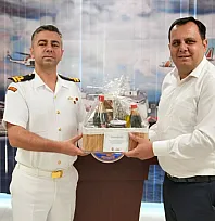 Dalaman Belediye Başkanı Durmuş'tan Yüzbaşı Çalık'a hayırlı olsun ziyareti
