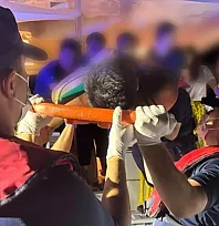 Dalaman'da özel teknede rahatsızlanan vatandaşa Sahil Güvenlikten tıbbi tahliye