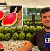 Dalaman'ın meşhur 'Otobüs Karpuzu' Fethiye tezgahlarında