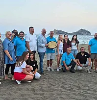 Dalyan ve Sarıgerme'de 6 bin caretta caretta yavrusu denizle buluştu