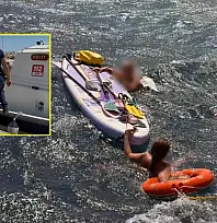 Datça açıklarında 2 ayrı kurtarma operasyonu: 13 kişi kurtarıldı
