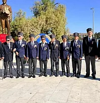 Datça'da gaziler için tören düzenlendi