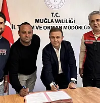 Datça'da zeytinyağı üretim tesisinin modernizasyonu için hibe sözleşmesi imzalandı